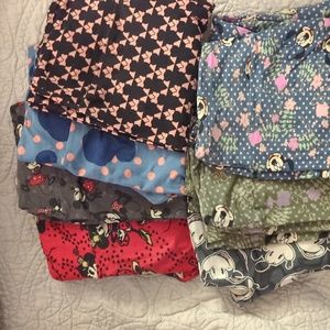 Lularoe Disney Mickey Minnie mouse leggings 7 pair